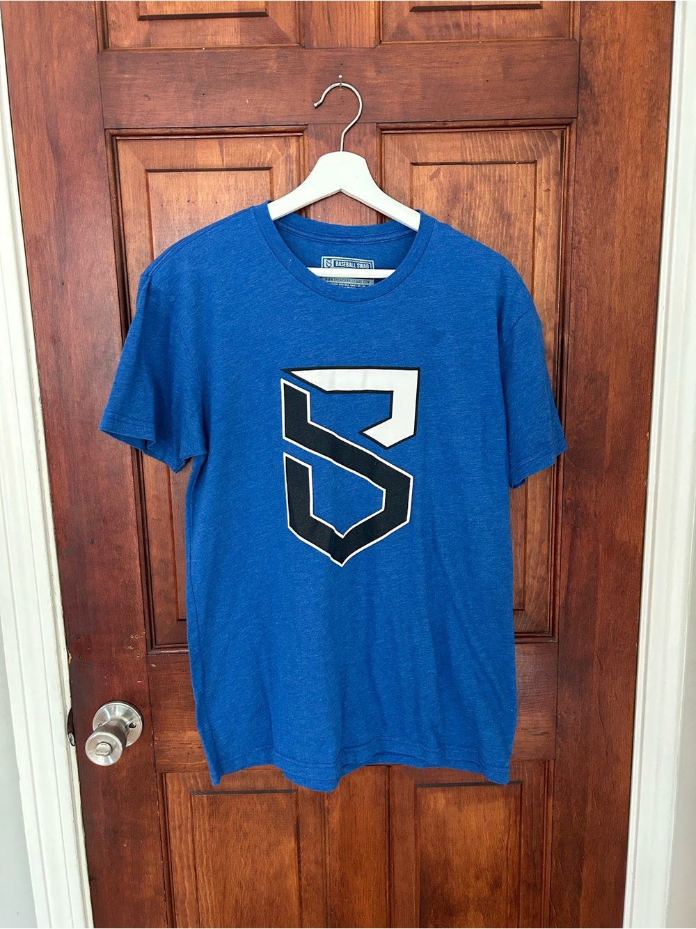 Routine baseball Blue Graphic Short-Sleeve Men’s Tee